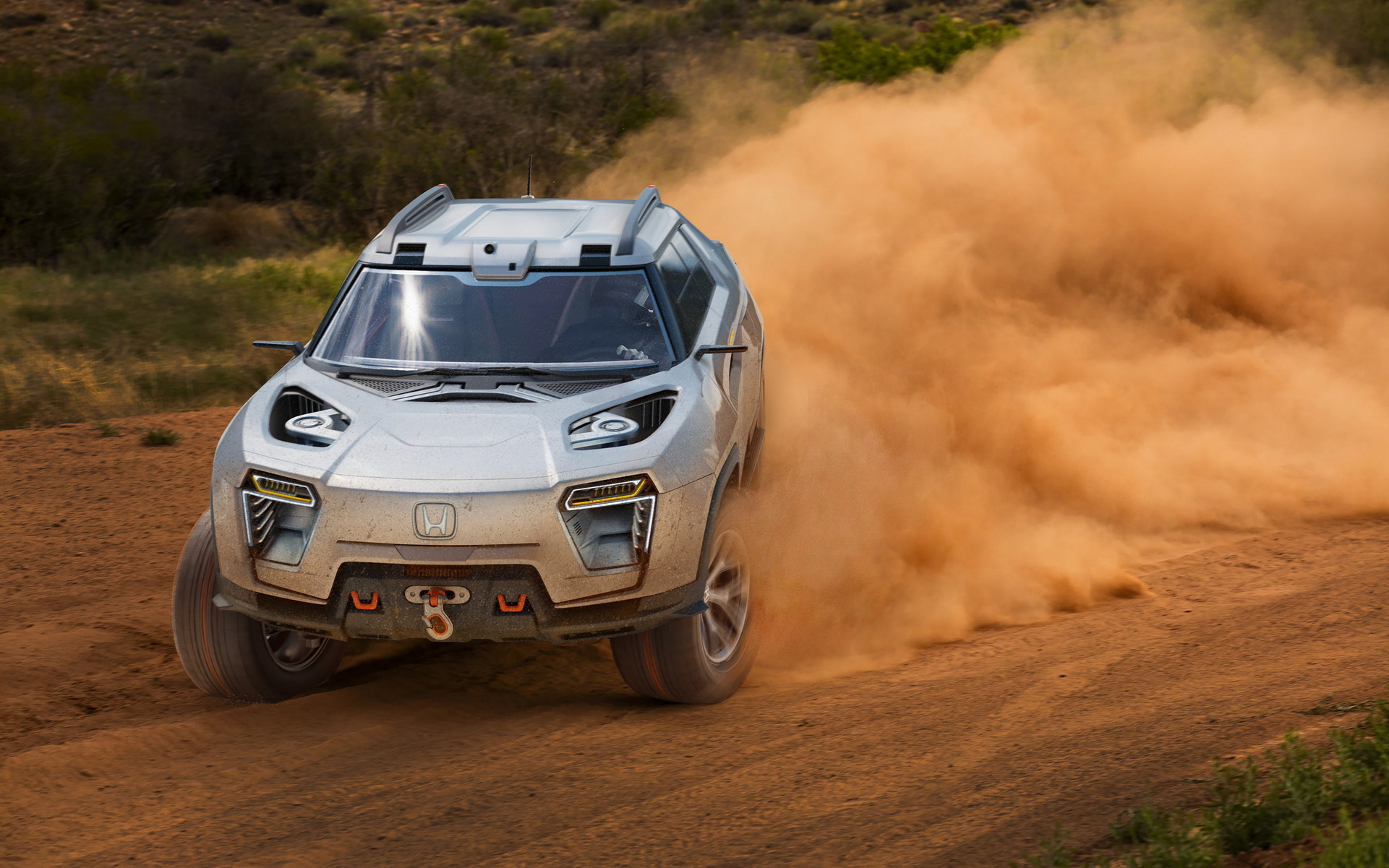 酷似科幻片,设计师创作未来的本田电动皮卡