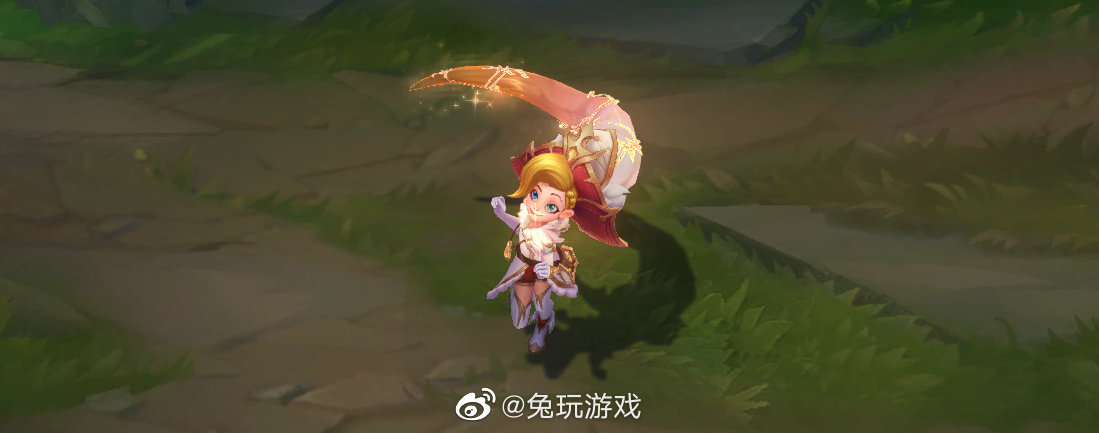 奥术师佐伊(至臻)皮肤更新:头发(帽子?)末梢更透明飘逸.