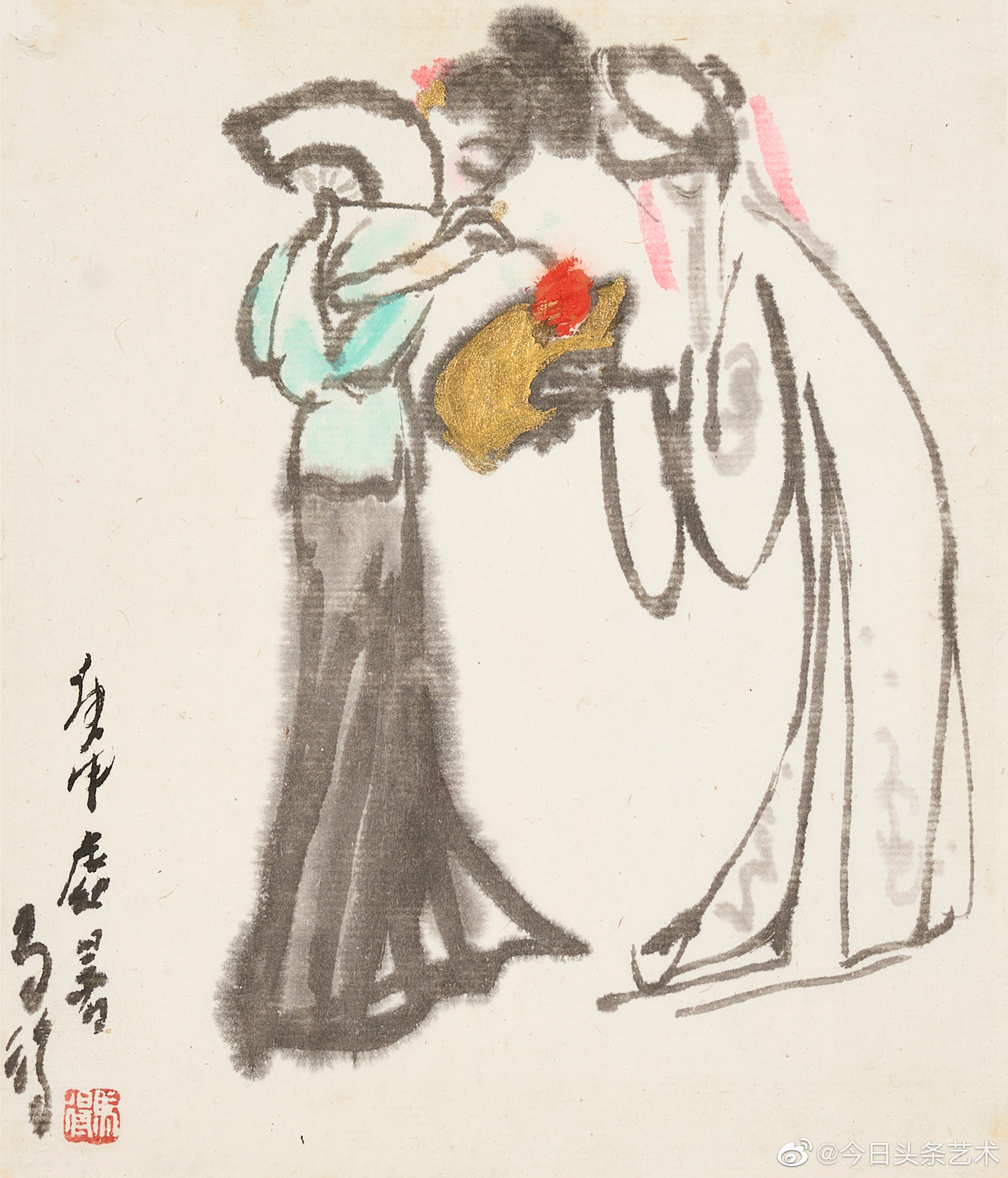 高马得戏曲人物画_高清图集_新浪网