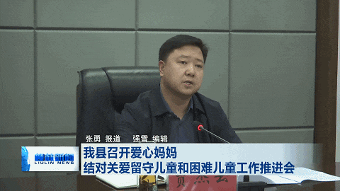 柳林县召开爱心妈妈结对关爱留守儿童和困难儿童工作推进会