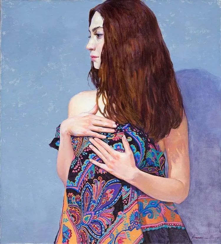 俄罗斯美女画家卡拉奇赋予作品新的灵魂