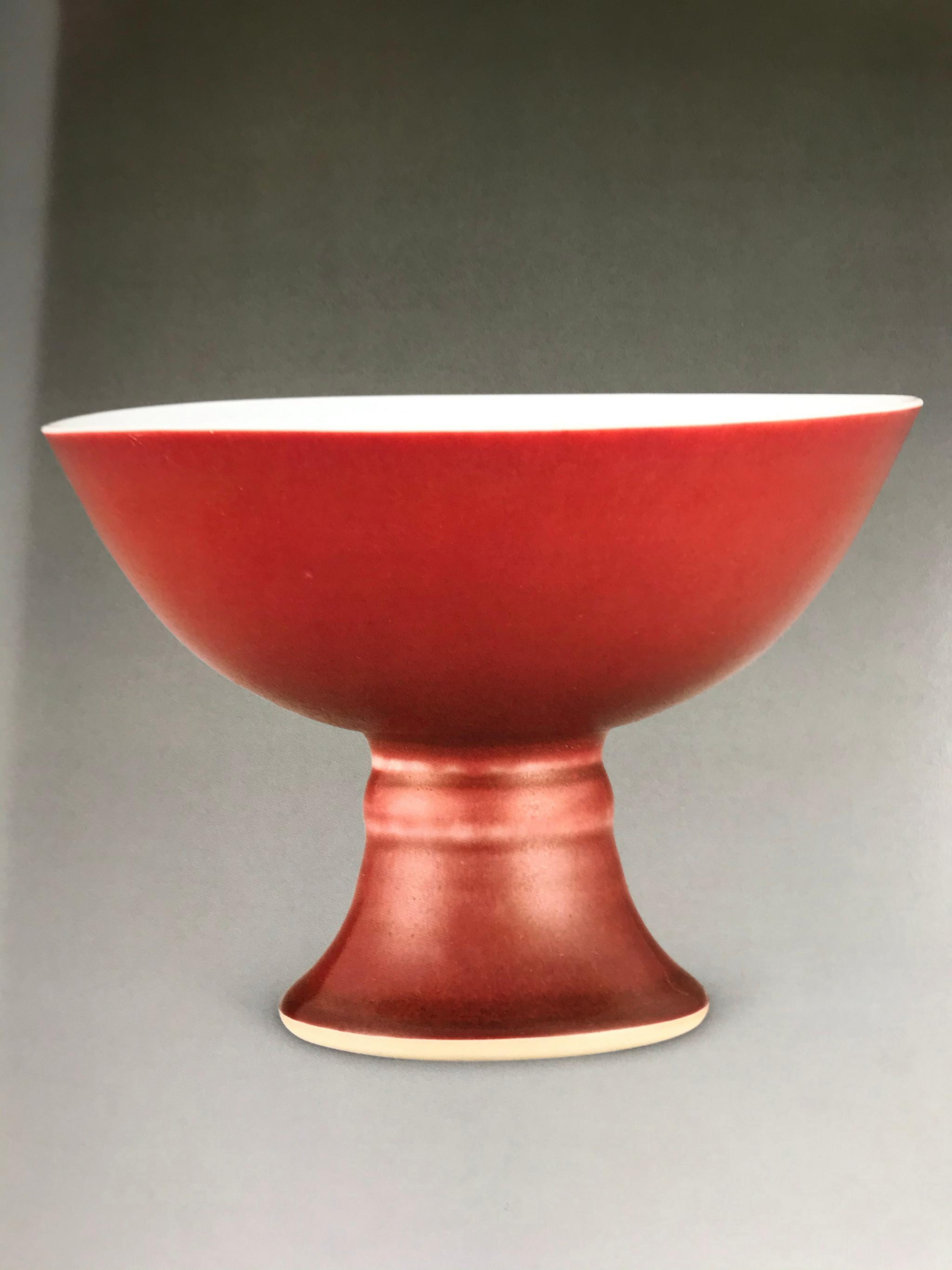 清代祭红釉瓷器欣赏