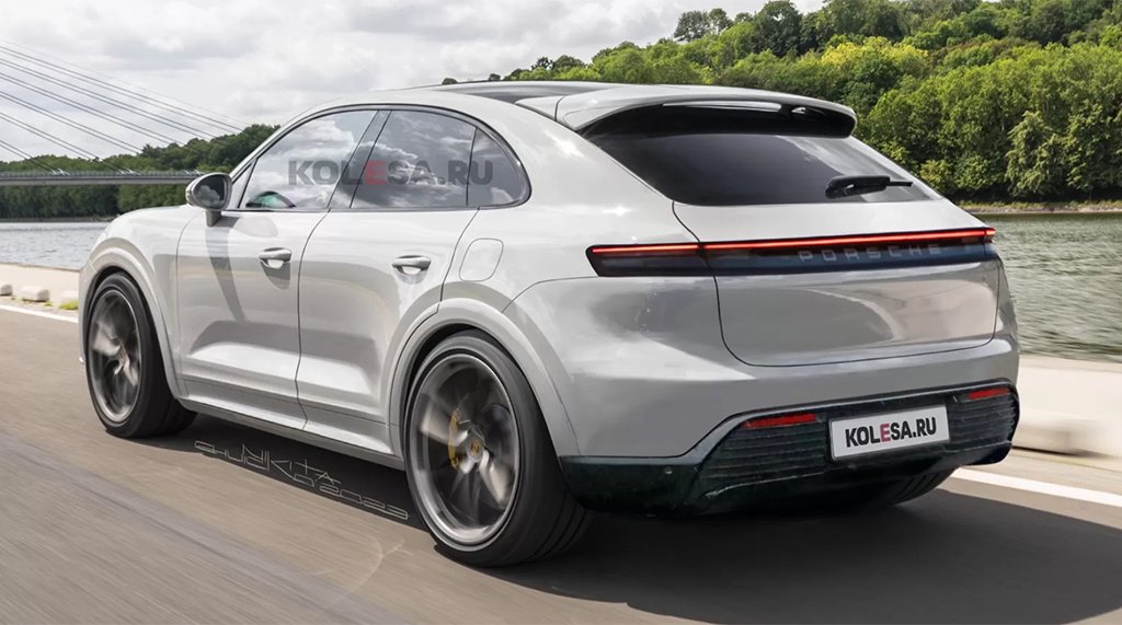 保时捷新一代macan纯电提前预览预计2024年首发