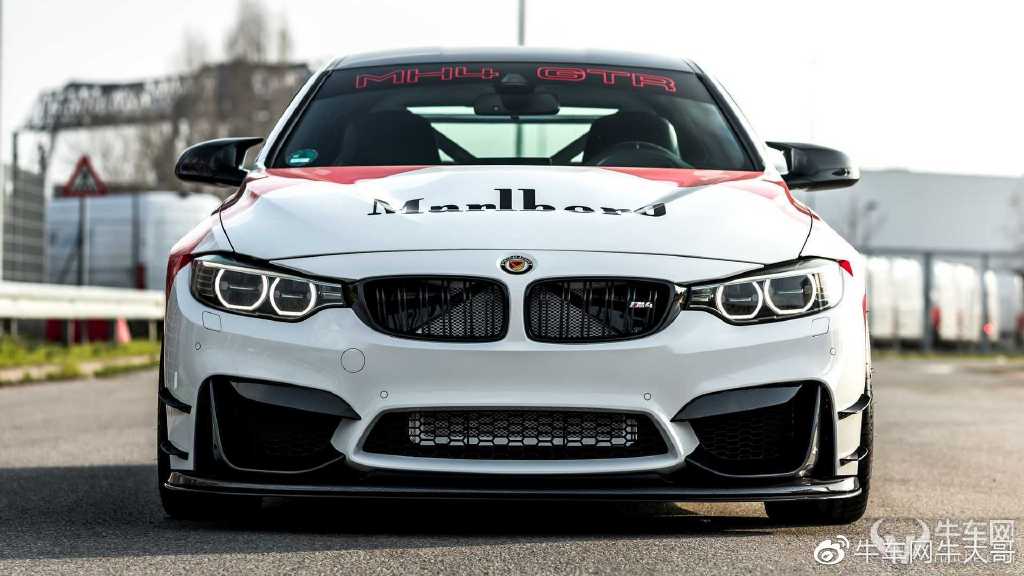 708匹,980牛米的宝马m4 manhart改装m4 dtm-新浪汽车