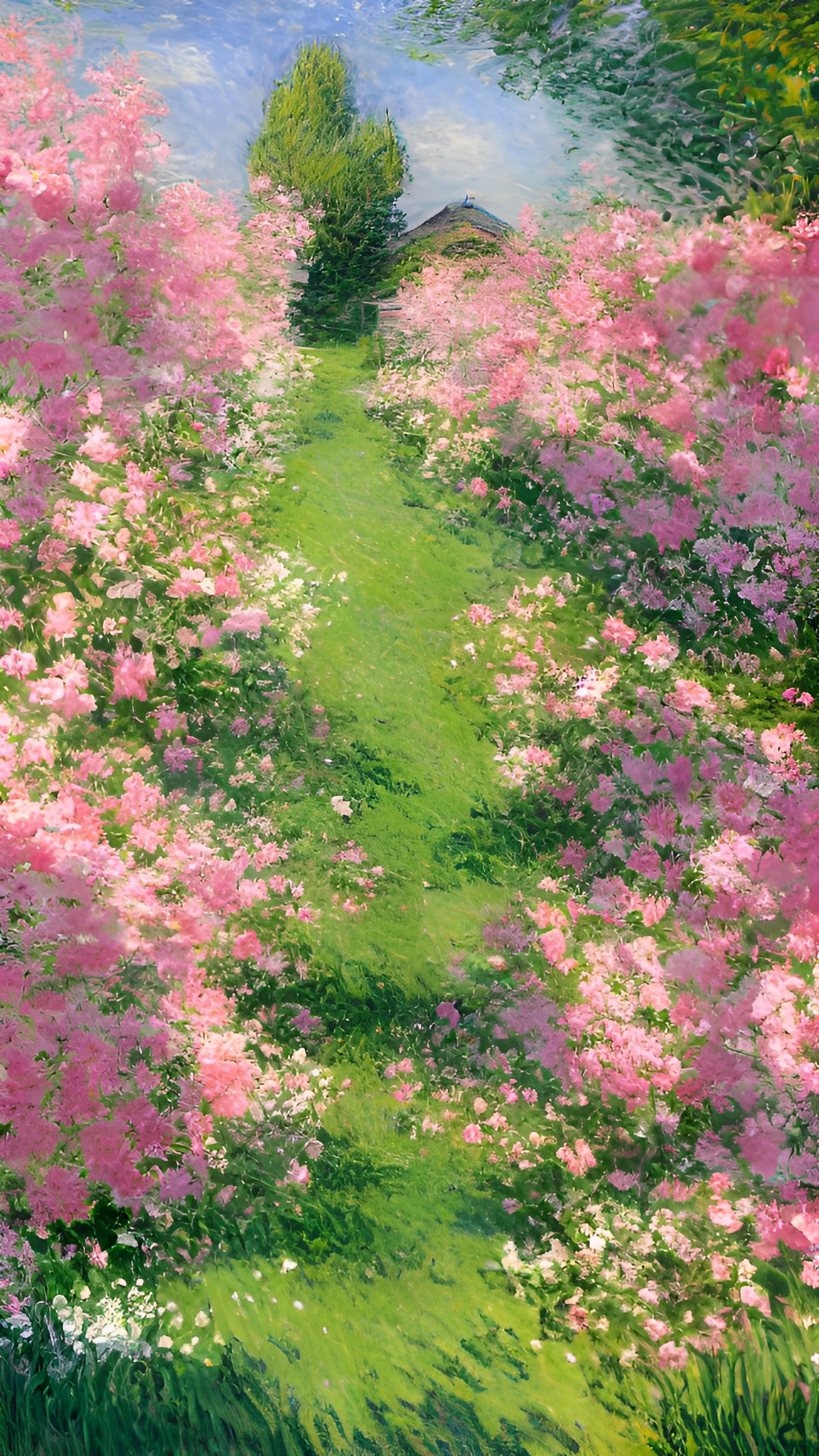 春日来信丨油画风壁纸 cr.油画里的德拉科