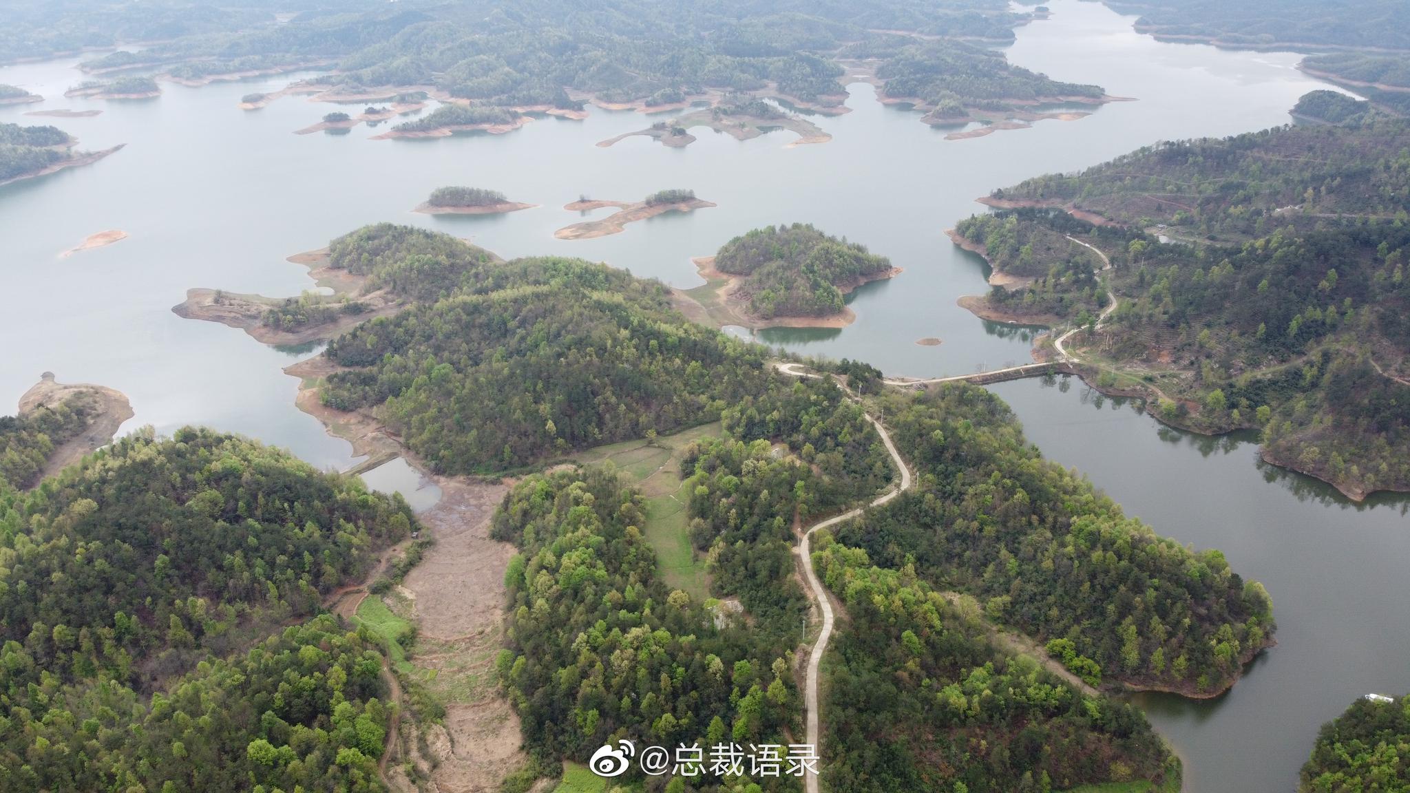 老家河南雨后天气的清塘坳,仿佛洗过一般的清澈!