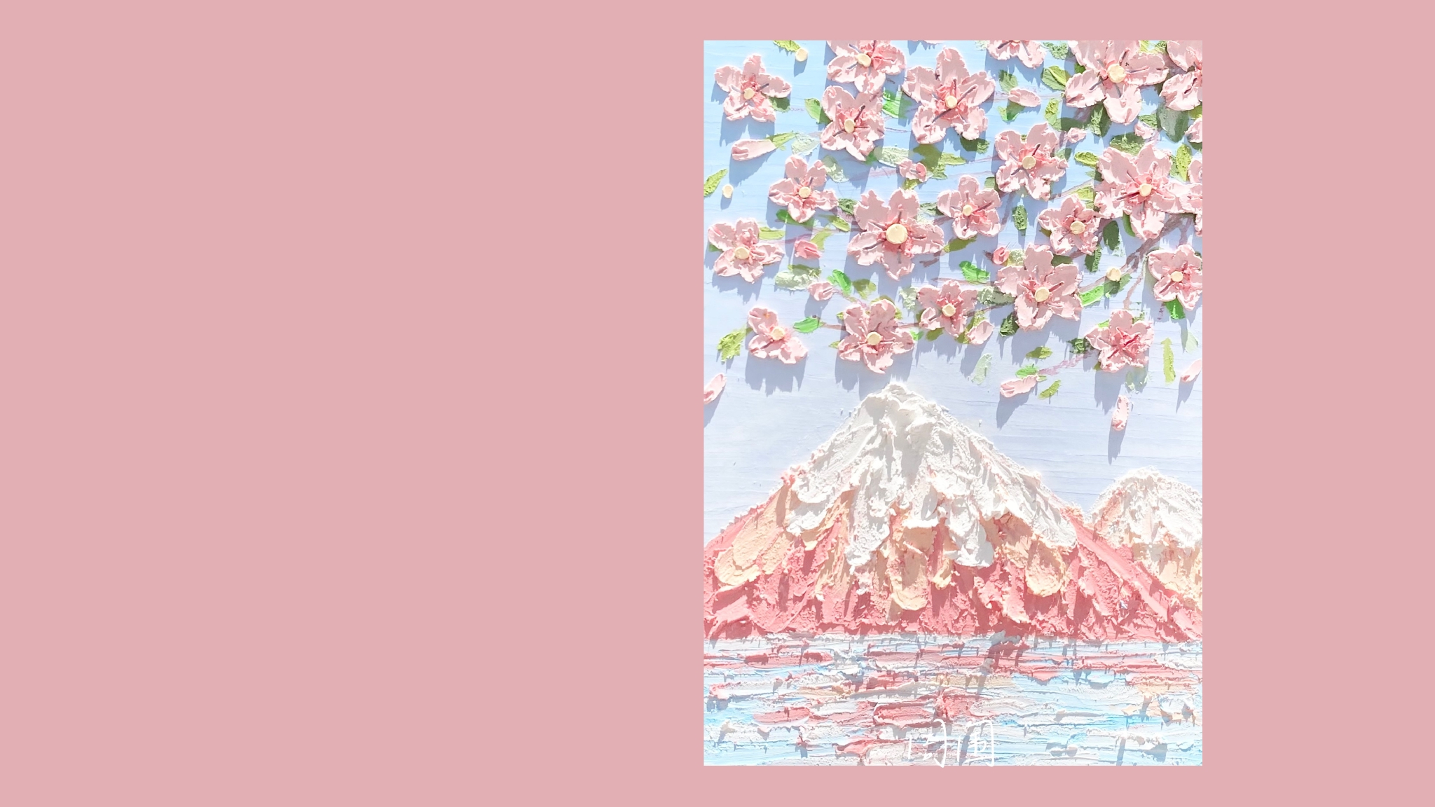 油画风格的ipad电脑壁纸太好看了