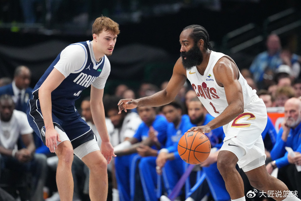 哈登17+7+7，骑士13战10胜起飞！4大亮点要比狂胜33分更让人开心