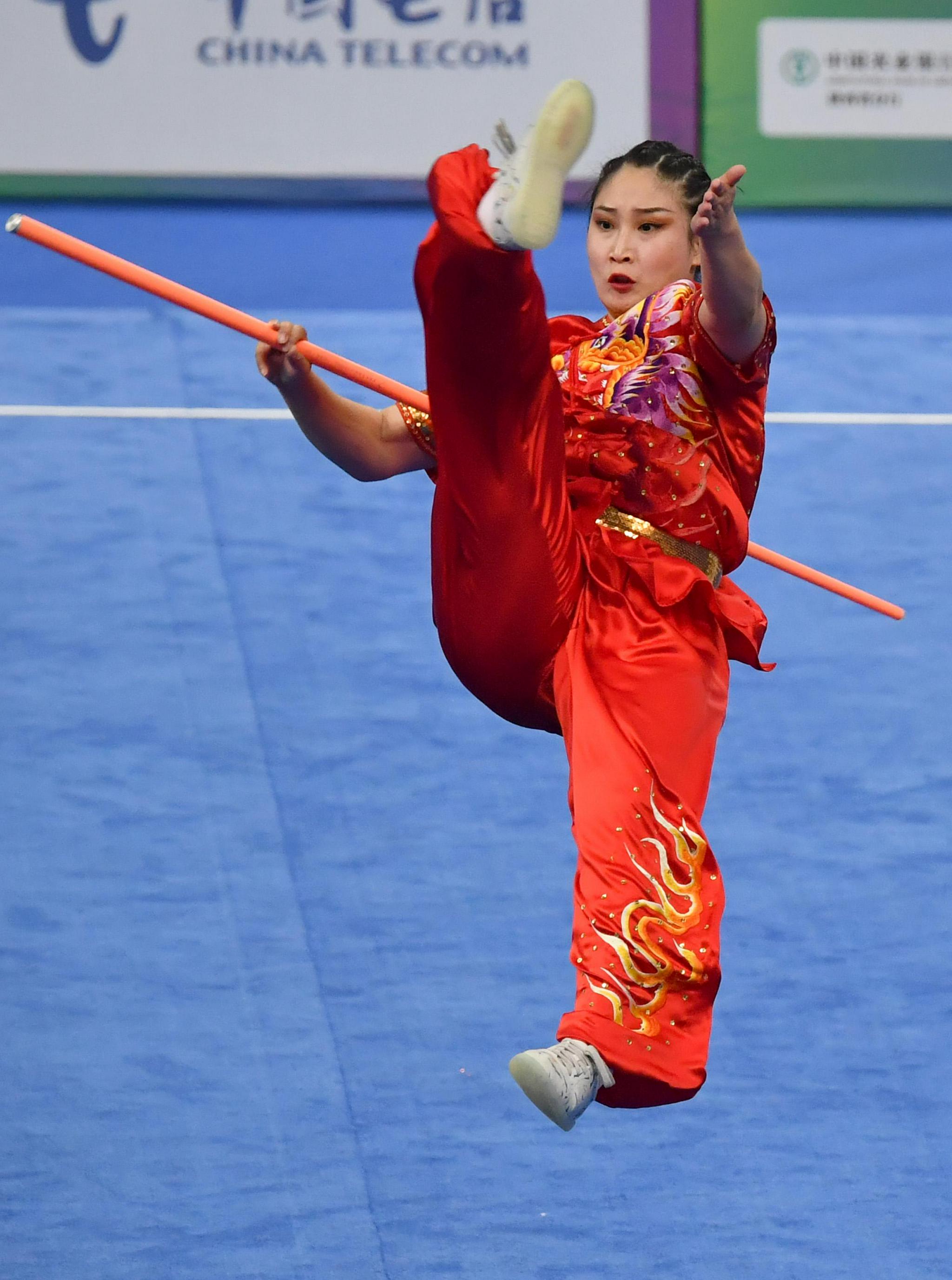 (全运会)武术套路——女子南拳,南刀,南棍全能赛况