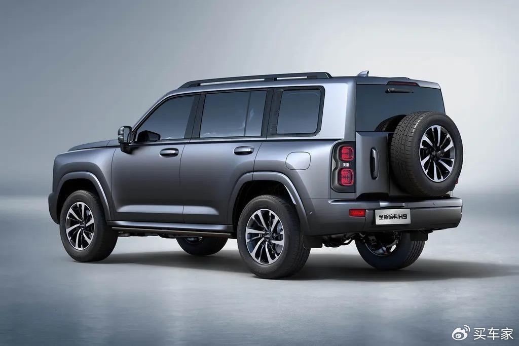 全新哈弗h9实车图曝光新增24t柴油版整体变化不小