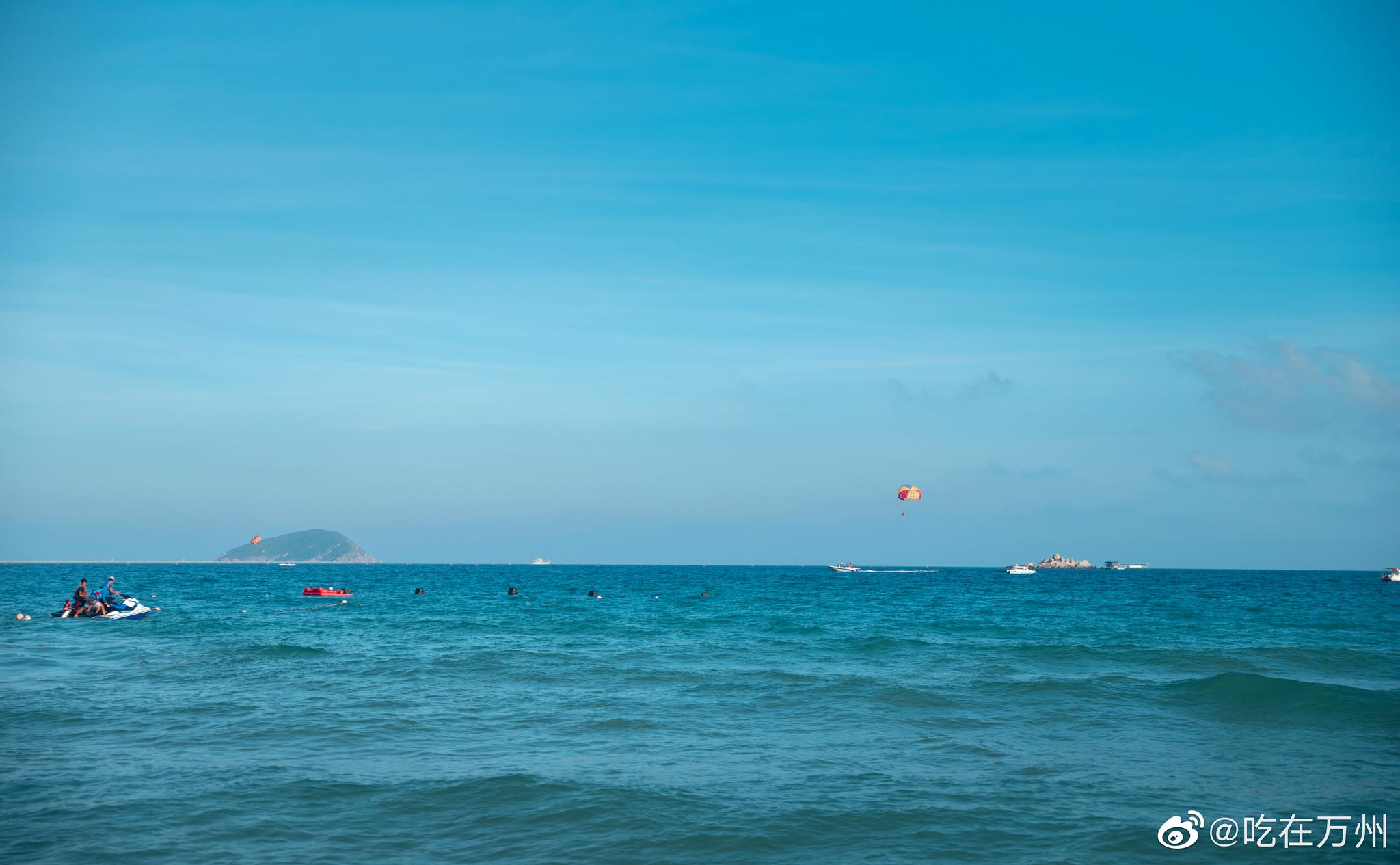 三亚,海边,一望无际!