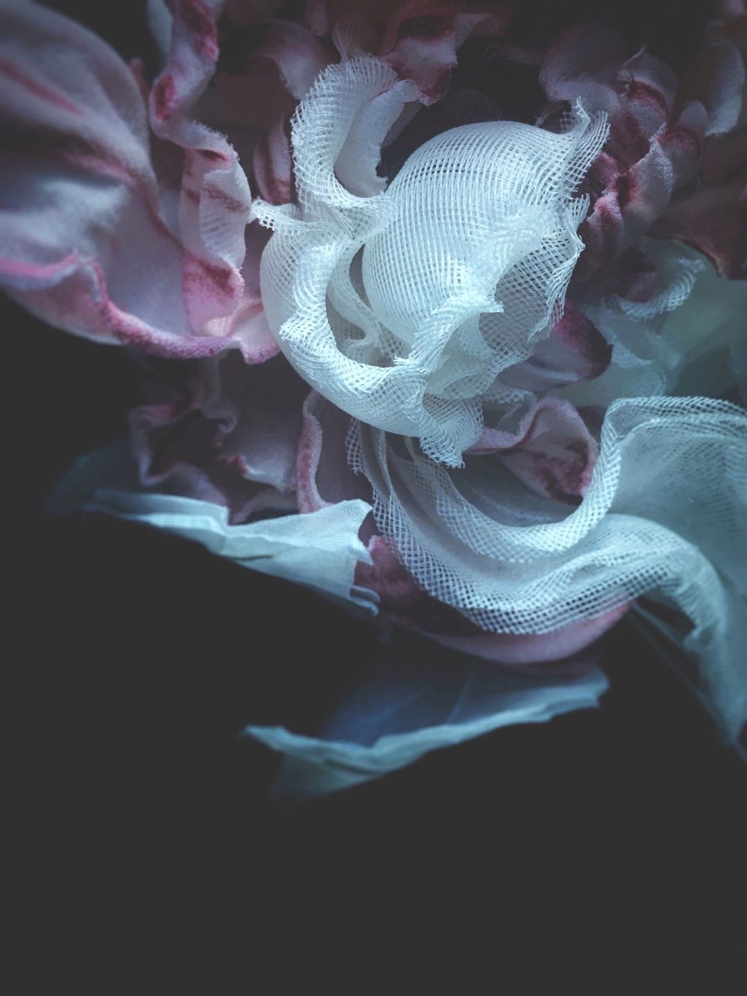 手工染色布花 手工染色布花