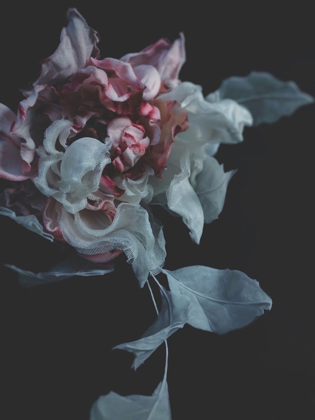 手工染色布花 手工染色布花