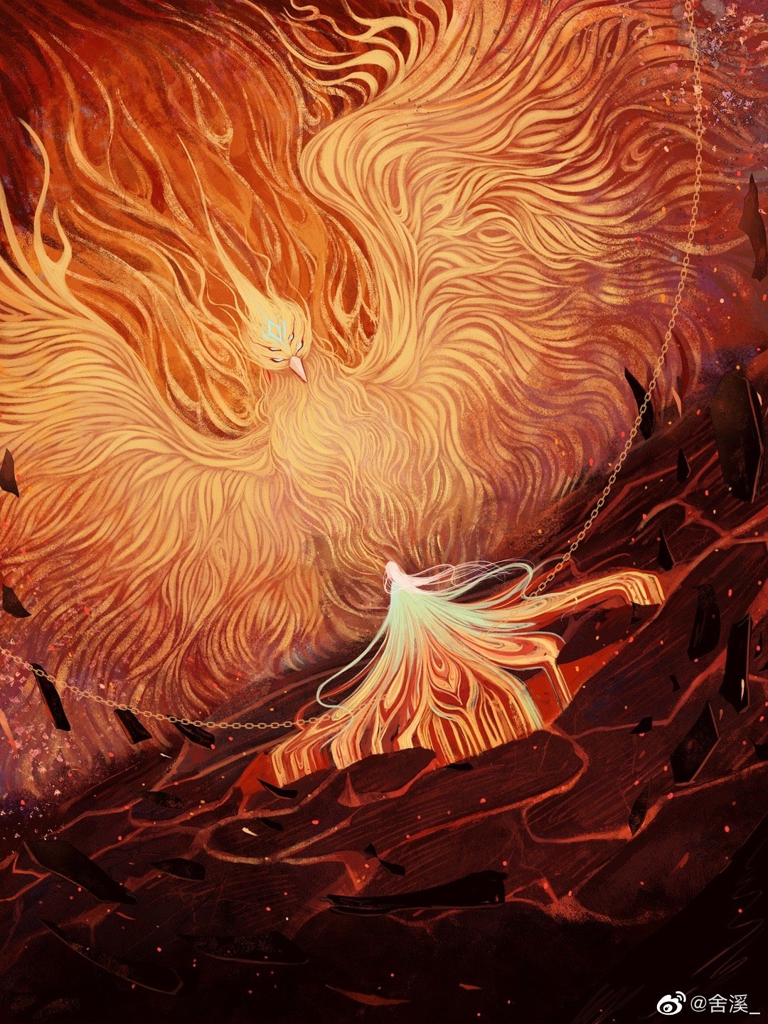 中国风插画作者舍溪