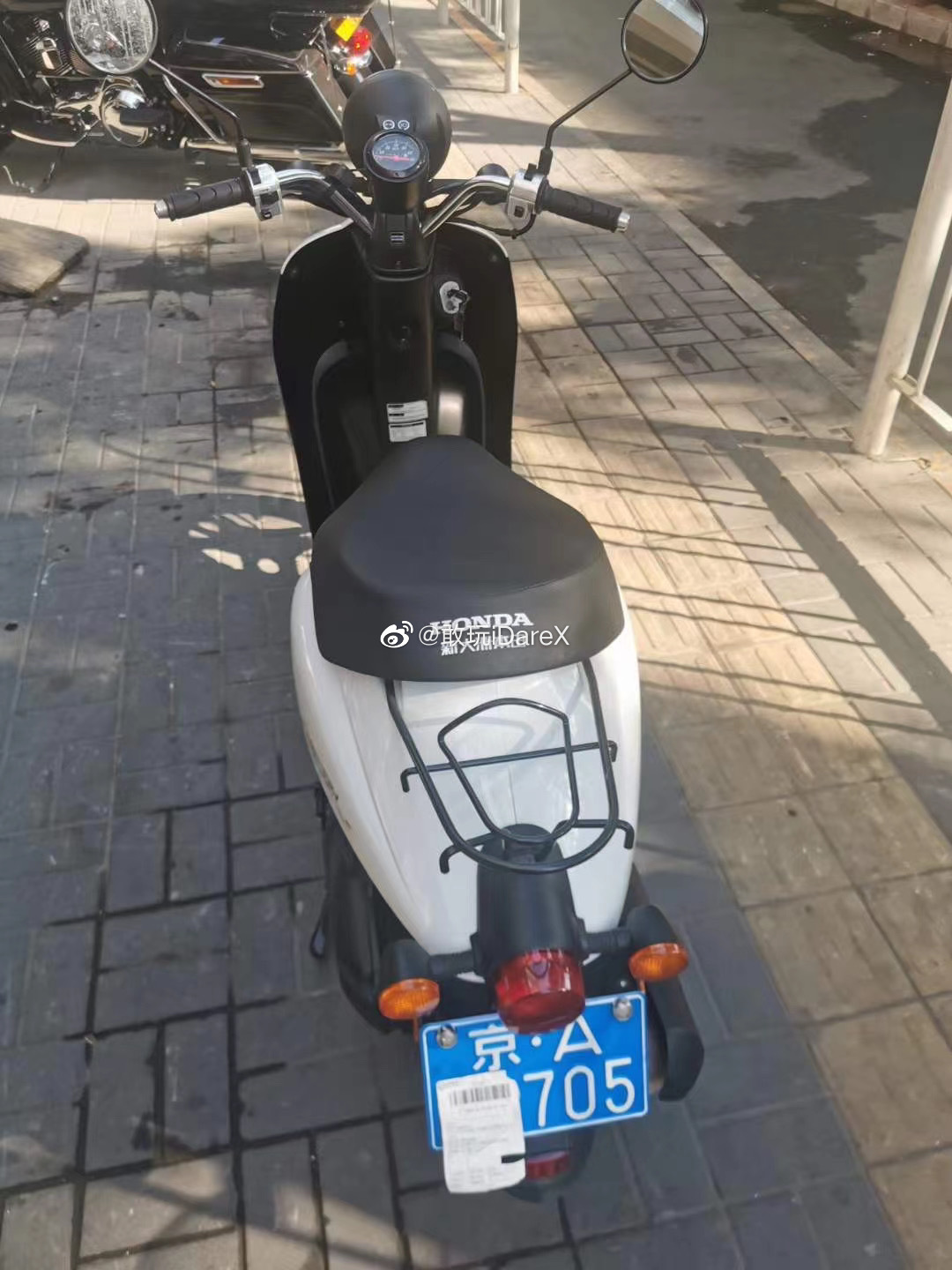说几个北京比较常见的蓝牌轻便摩托车,碍于政策