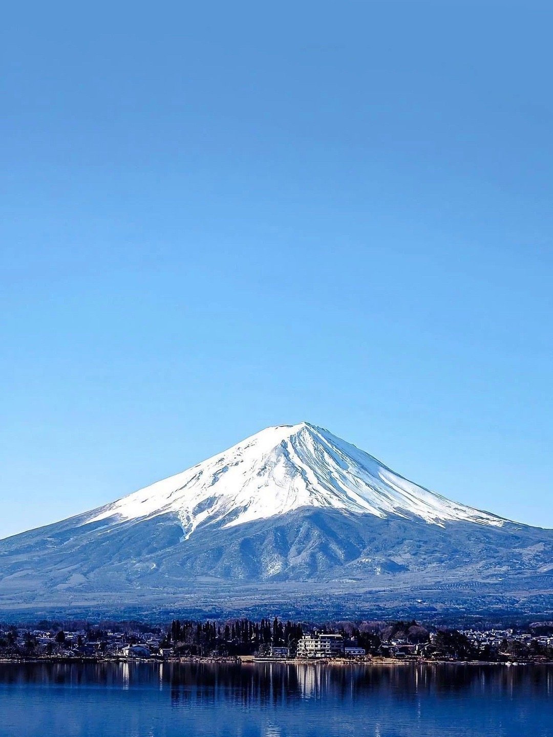 富士山的春夏秋冬都好美