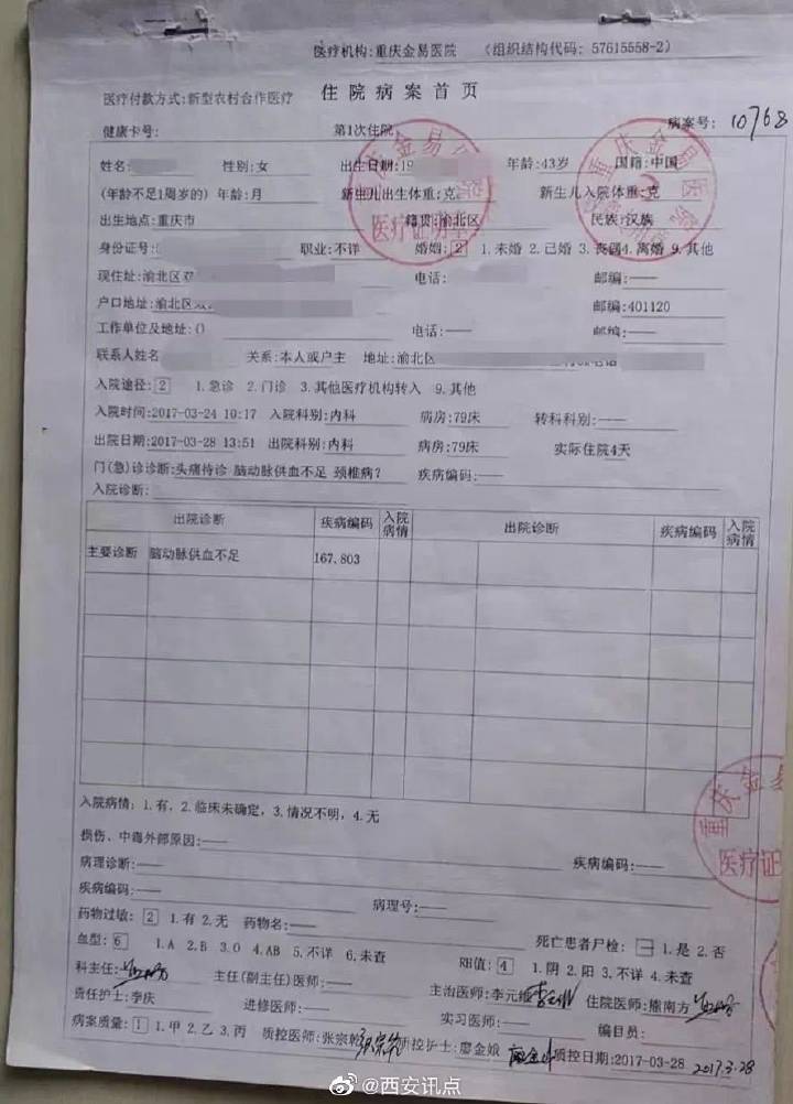 重庆一女士“被住院”举报骗保三年，遭医保局武力掏胸羞辱抢夺休闲区蓝鸢梦想 - Www.slyday.coM