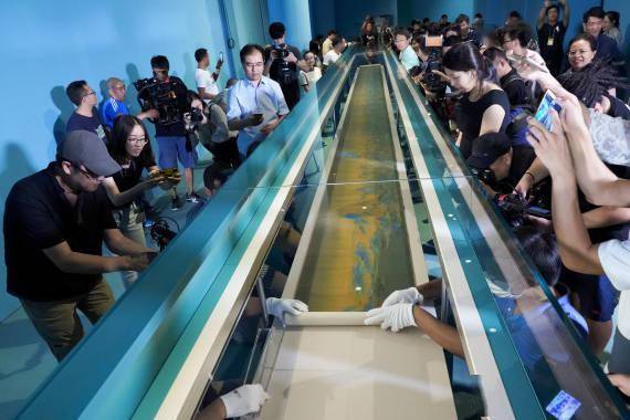 舞蹈诗剧《只此青绿》：让美不胜收的古典长卷“活”起来休闲区蓝鸢梦想 - Www.slyday.coM