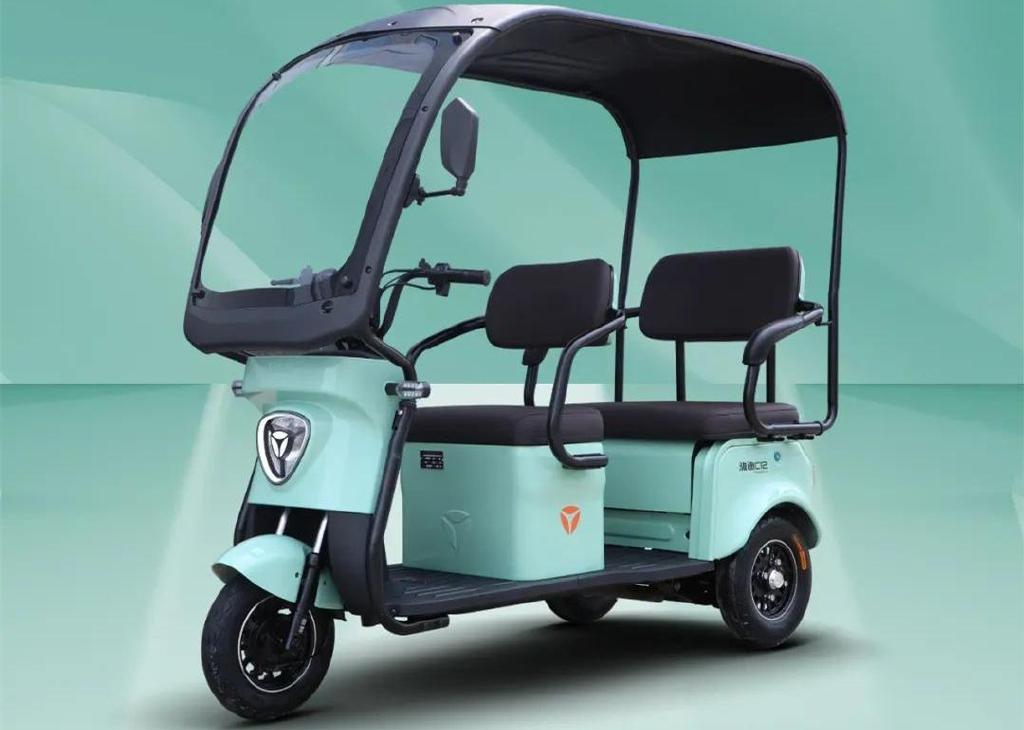 3款载人电动三轮车来袭小巧精致续航远可载3人以上