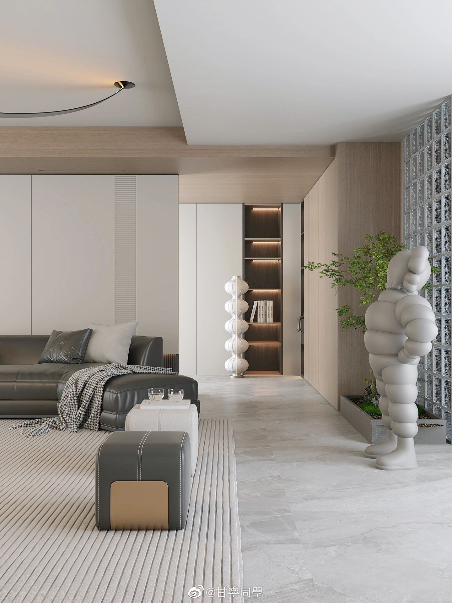 130平米意式极简轻奢风