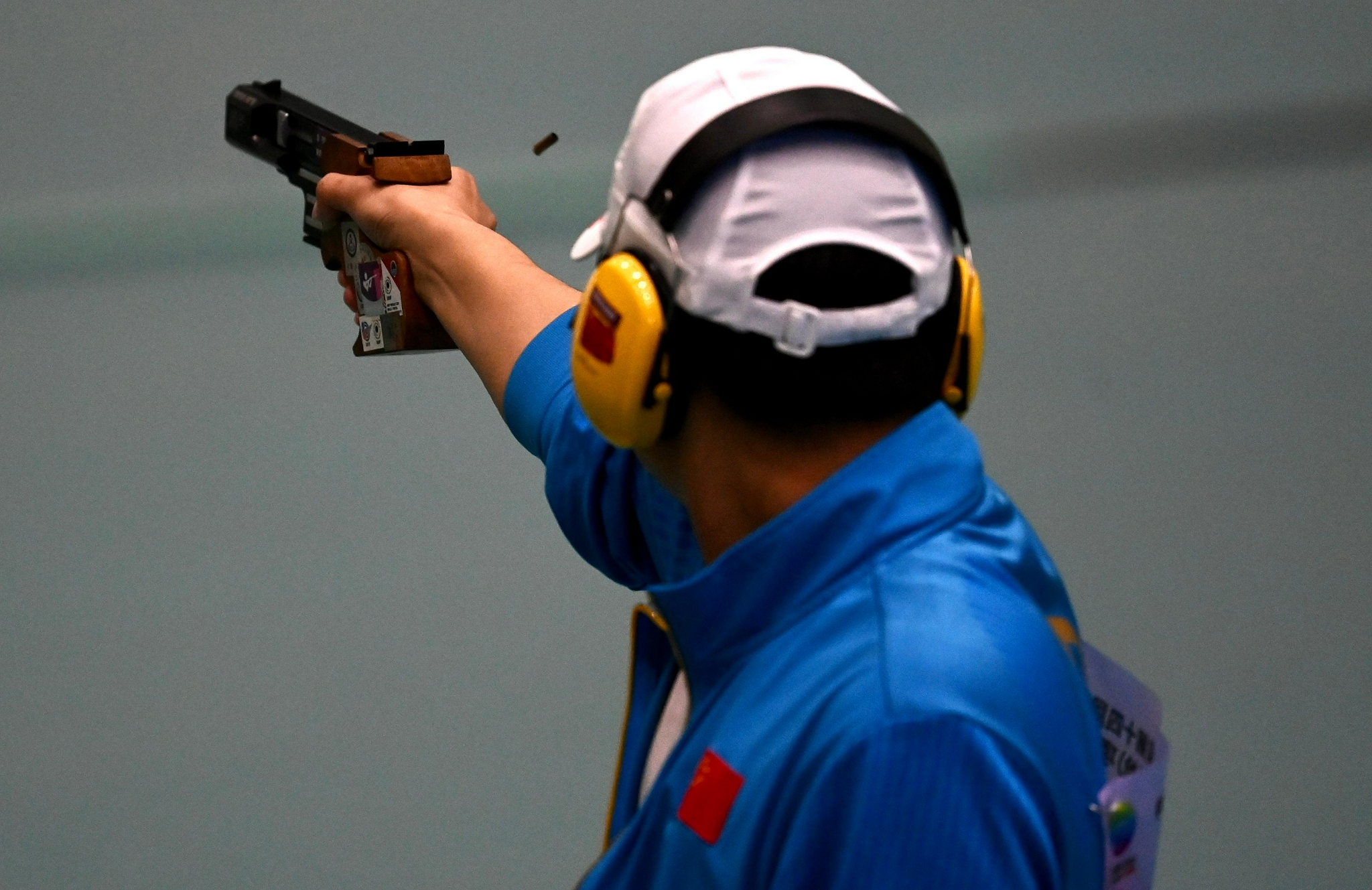 第十四届全运会:男子25米手枪速射决赛李越宏摘金