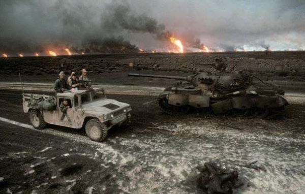 海湾战争中美国100小时打醒全世界！苏联：机械化部队无用武之地休闲区蓝鸢梦想 - Www.slyday.coM