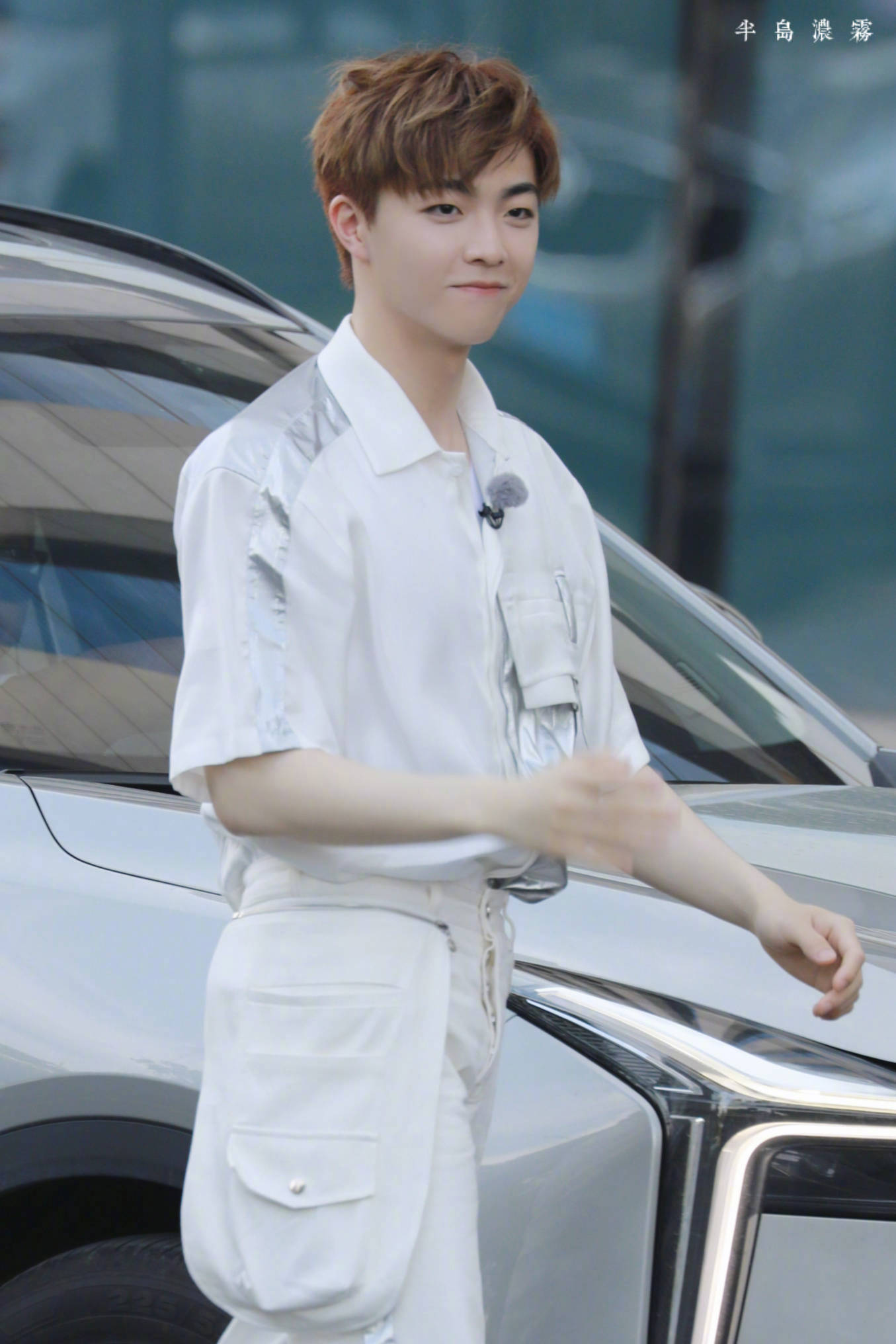 陈立农奔跑吧海报 今晚就可以看到奔跑农农啦,期待!