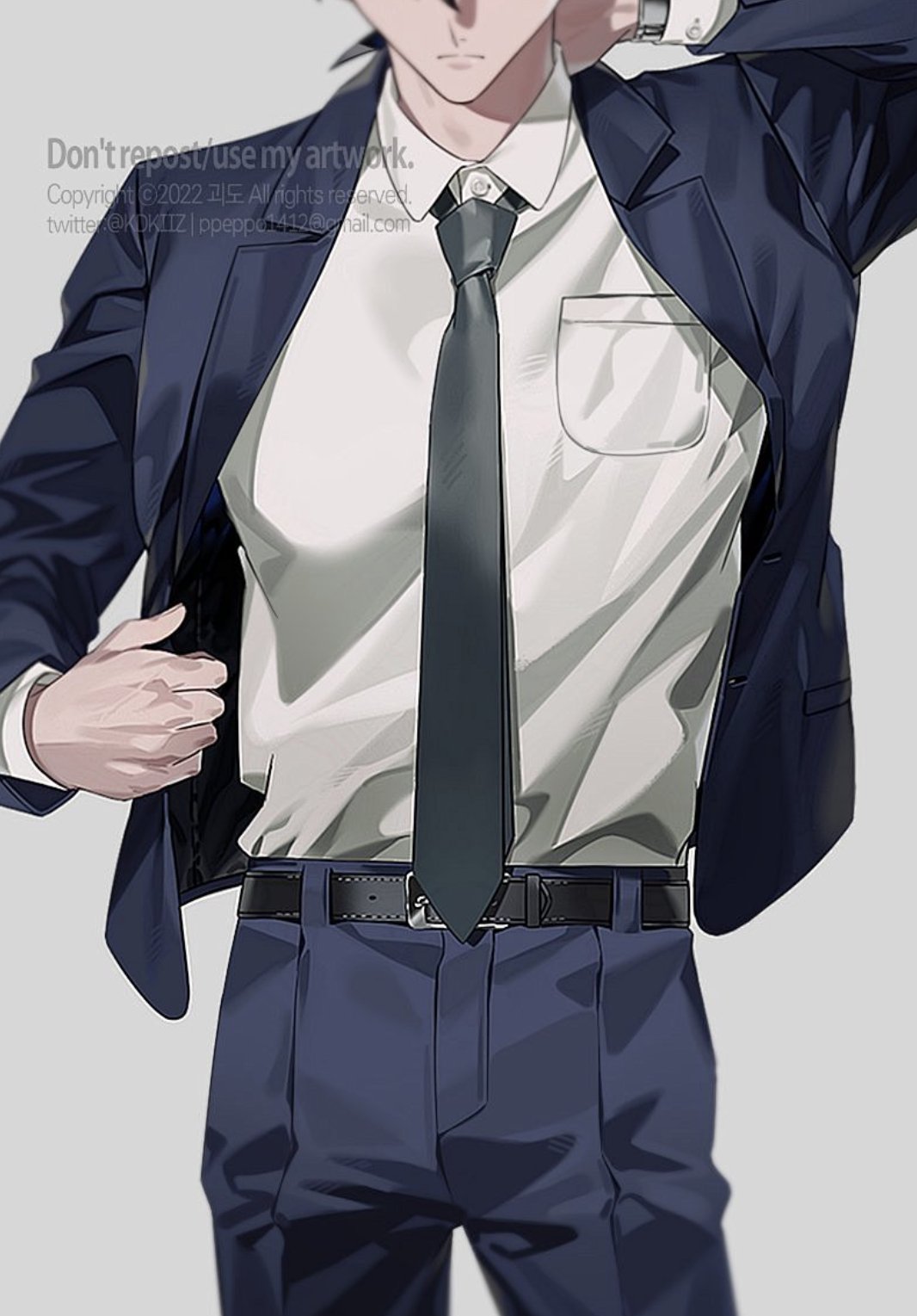 局部图名侦探柯南 工藤新一 画师x:kdkiiz