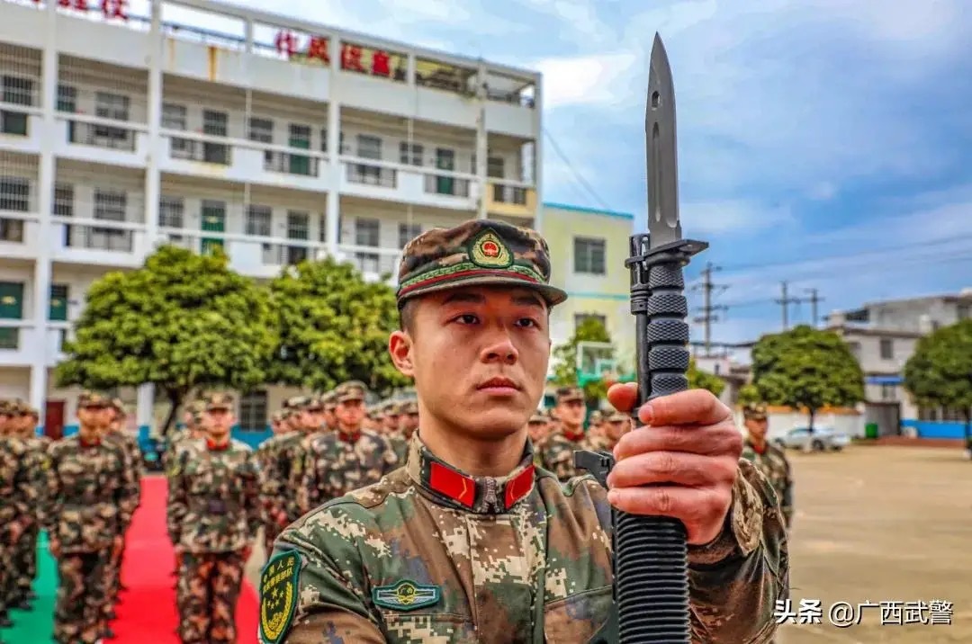 立正,敬礼,接枪_高清图集_新浪网