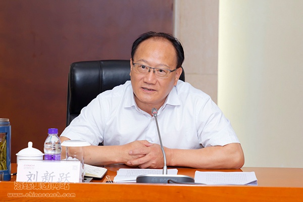 刘新跃肯定了前一阶段集团党史学习教育各项工作,传达了省委党史学习