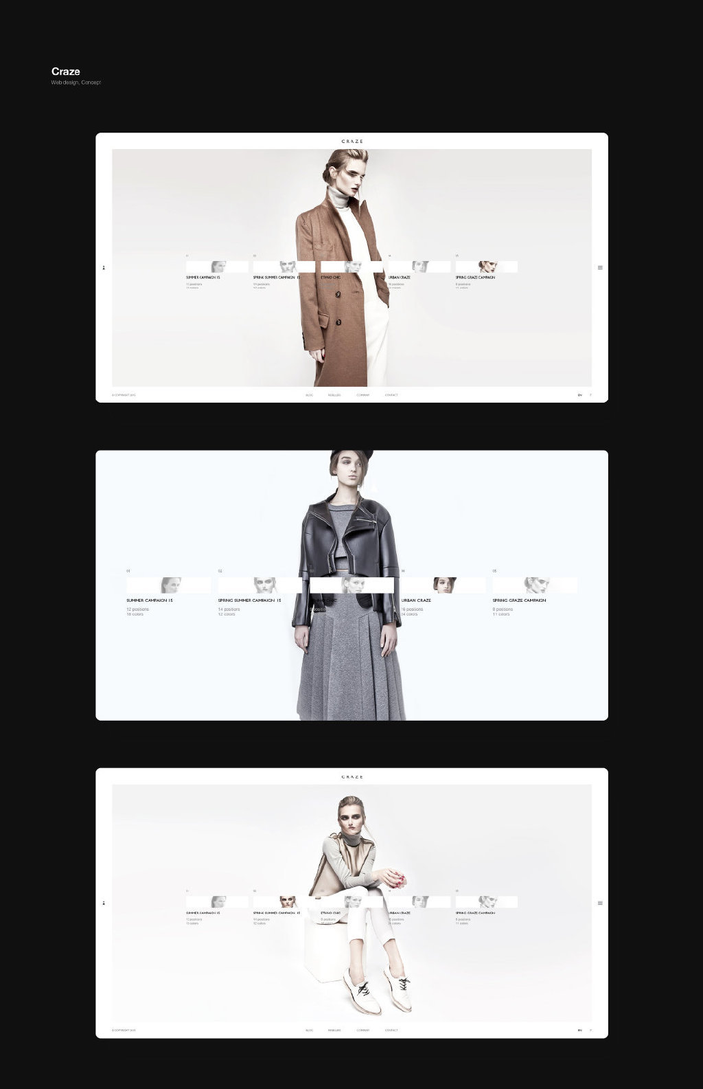 服装网站设计参考图片_服装网站首页设计图片