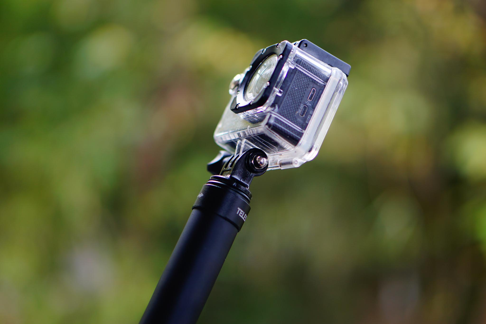 telesin新品碳纤维自拍杆二代