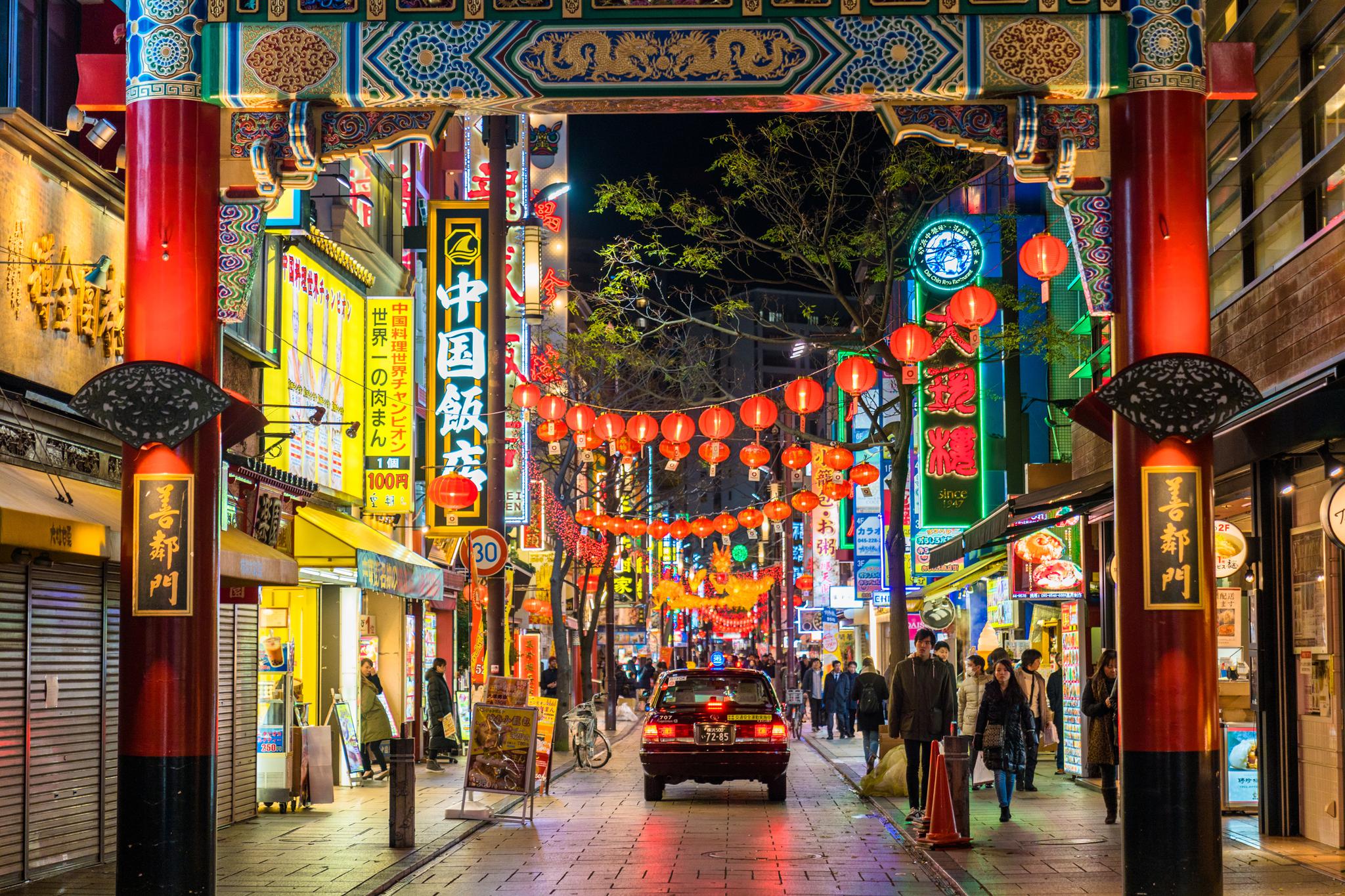 横滨中华街是亚洲最大的华人街这里是3的取景地 横滨中华街是亚洲最大的华人街这里是3的取景地