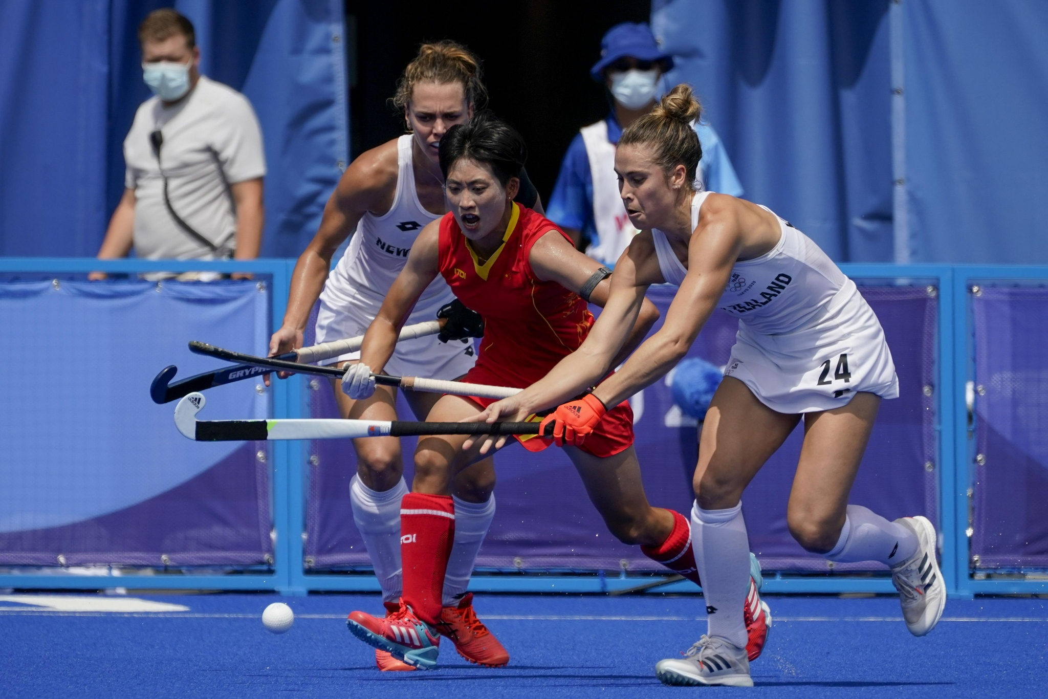 东京奥运会:中国女曲3-2逆转战胜新西兰