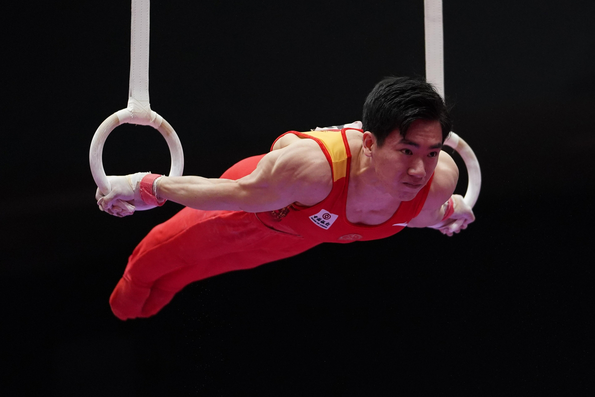 2021体操世锦赛男子全能决赛张博恒夺冠