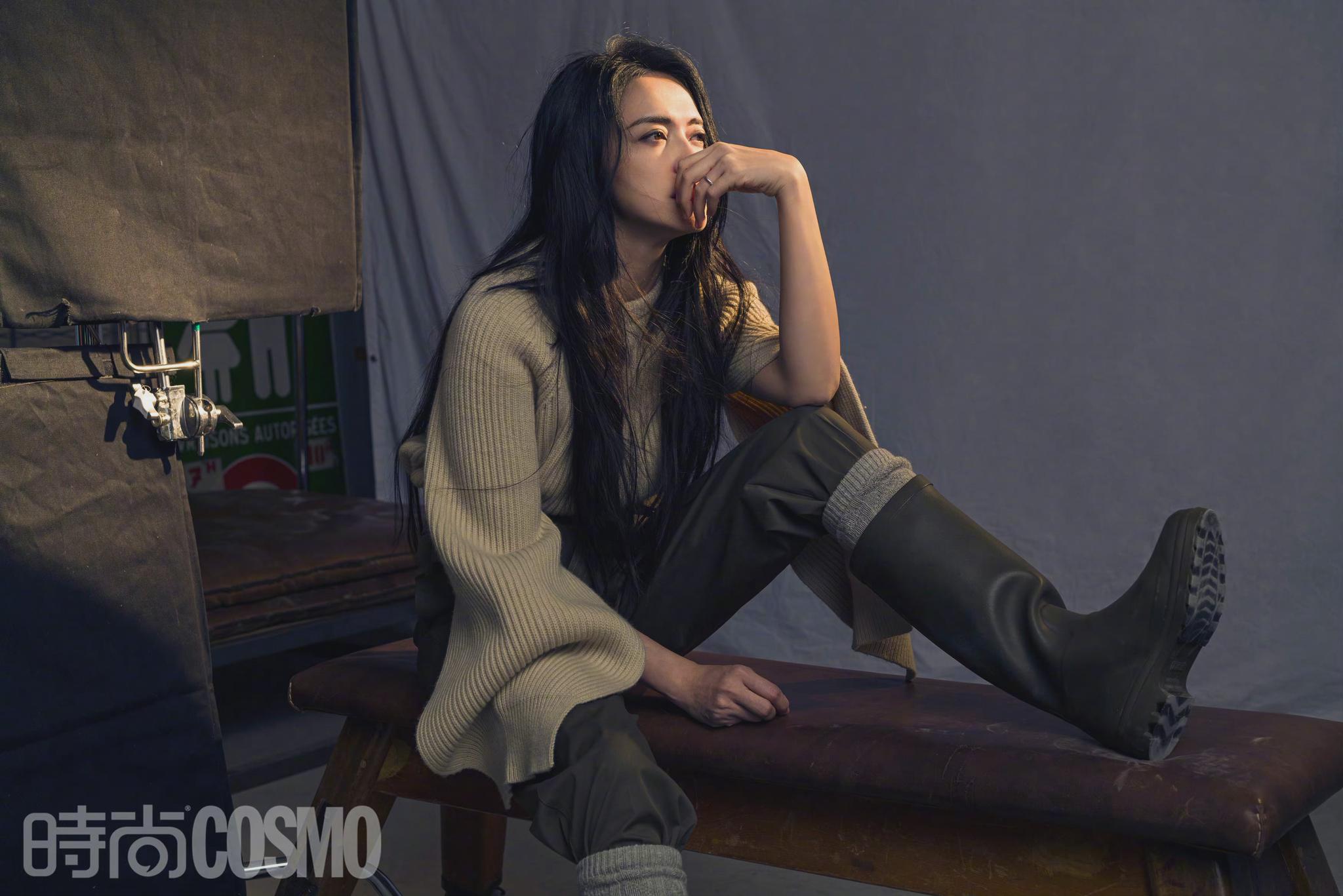 姚晨 时尚cosmo 四月刊