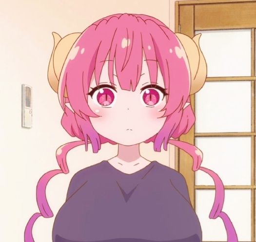 自截动漫头像小林家的龙女仆s伊露露也太可爱了吧