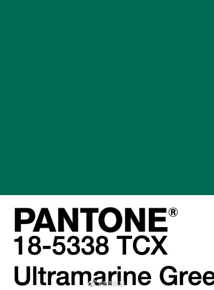 群青绿深冷的蓝绿色绿色本就是自然的颜色