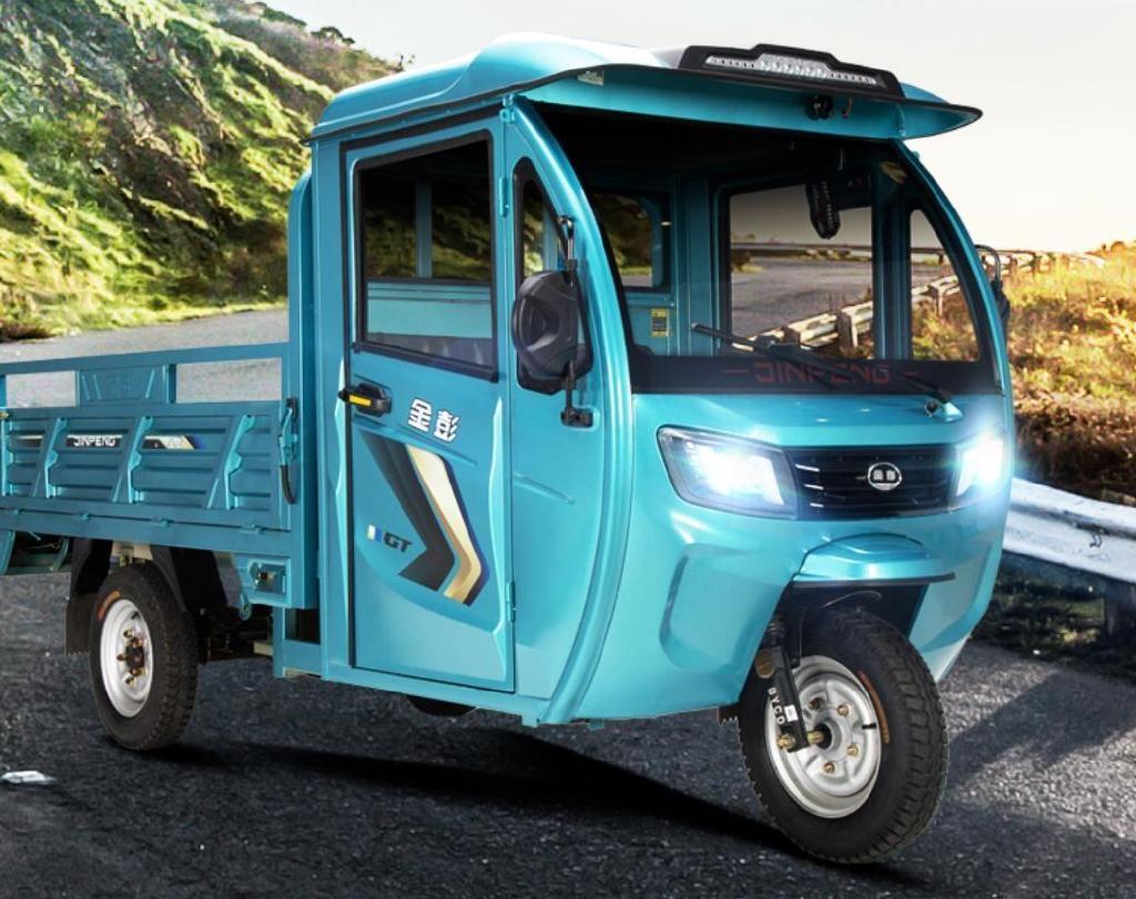 半封闭三轮车大战五羊金彭新车上市皮实耐用能拉2000斤