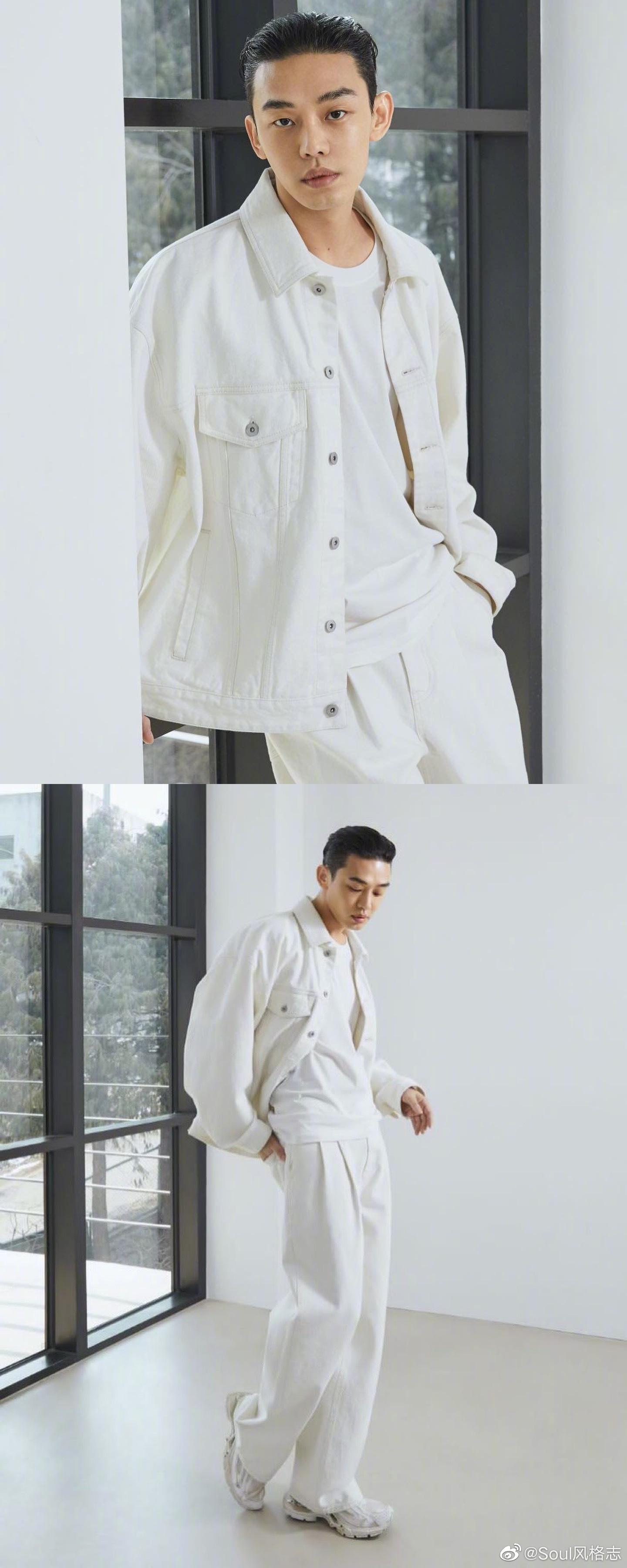 刘亚仁xmusinsa最新画报以黑白灰色系为主的简单型录