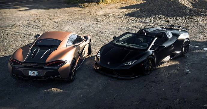 超级敞篷小黑牛!性感极了!