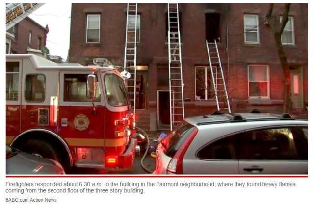 美国费城一公寓楼发生火灾，已造成13人死亡，包括7名儿童休闲区蓝鸢梦想 - Www.slyday.coM