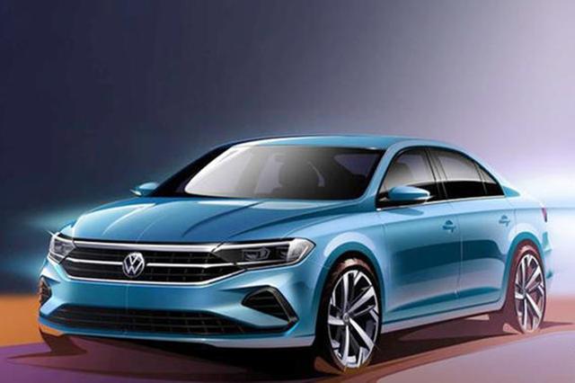 采用大众最新家族式设计语言 全新桑塔纳效果图曝光