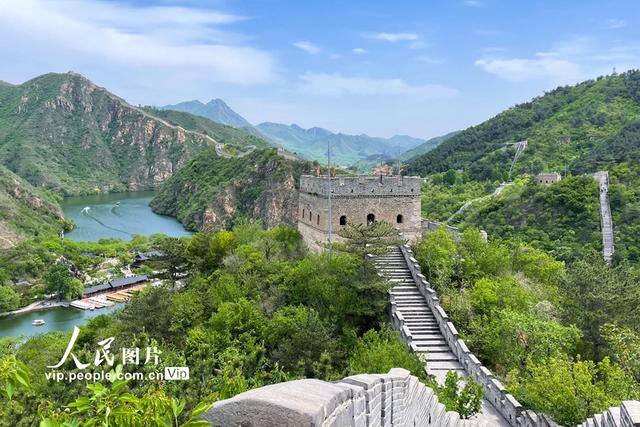 2021年5月9日,北京市怀柔区九渡河镇黄花城水长城景区景色秀美壮观