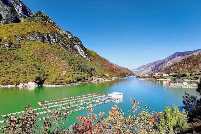 九甸峡的深秋让我再看你一眼