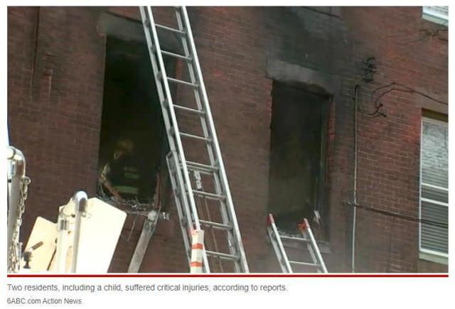 美国费城一公寓楼发生火灾，已造成13人死亡，包括7名儿童休闲区蓝鸢梦想 - Www.slyday.coM