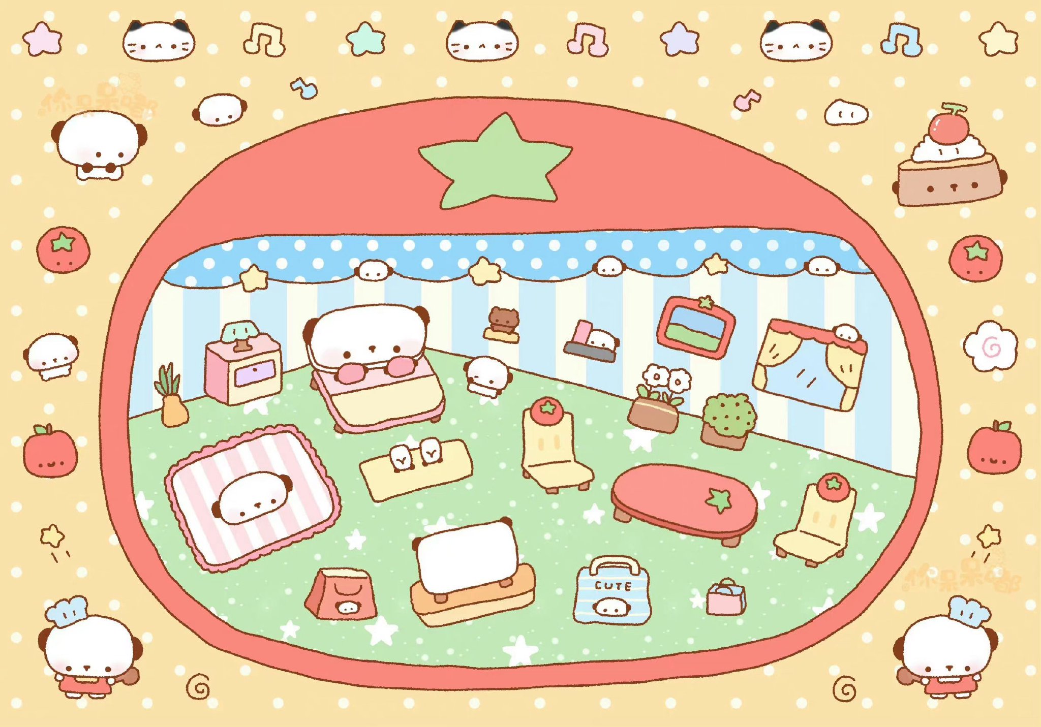 ipad电脑壁纸ෆ 𓂃⋆｡