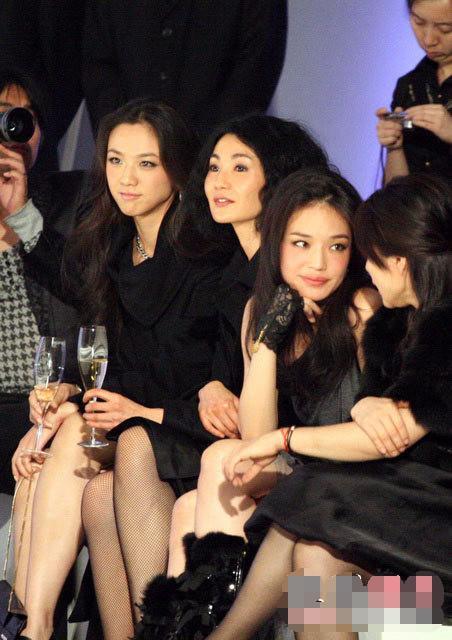 汤唯,舒淇四位美女罕见同框照,张曼玉,舒淇,汤唯,郭晶晶,四大美女,各