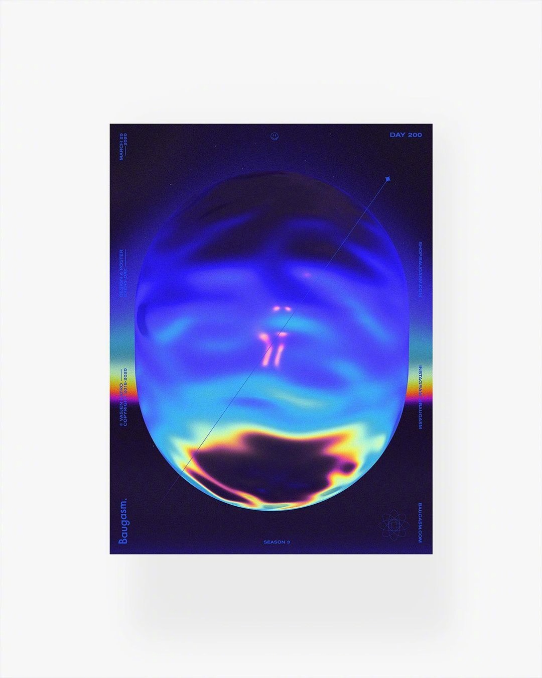 正在流行的酸性平面(acid graphic )美学风格其源于迷幻艺术(psy