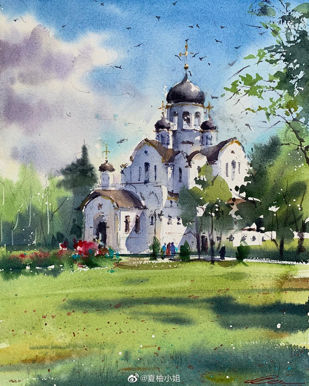 虚实结合的城堡系列风景画~:gomzina
